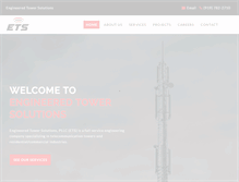 Tablet Screenshot of engineeredtowersolutions.com